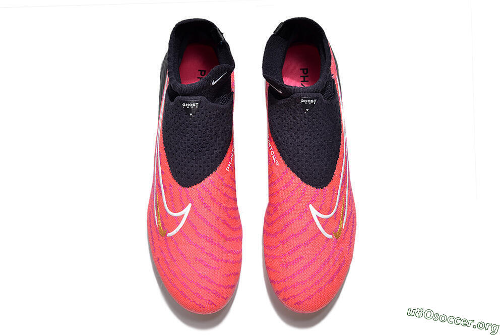 Nike Phantom GX Elite DF AG Football Boots - Pink/White/Black 4
