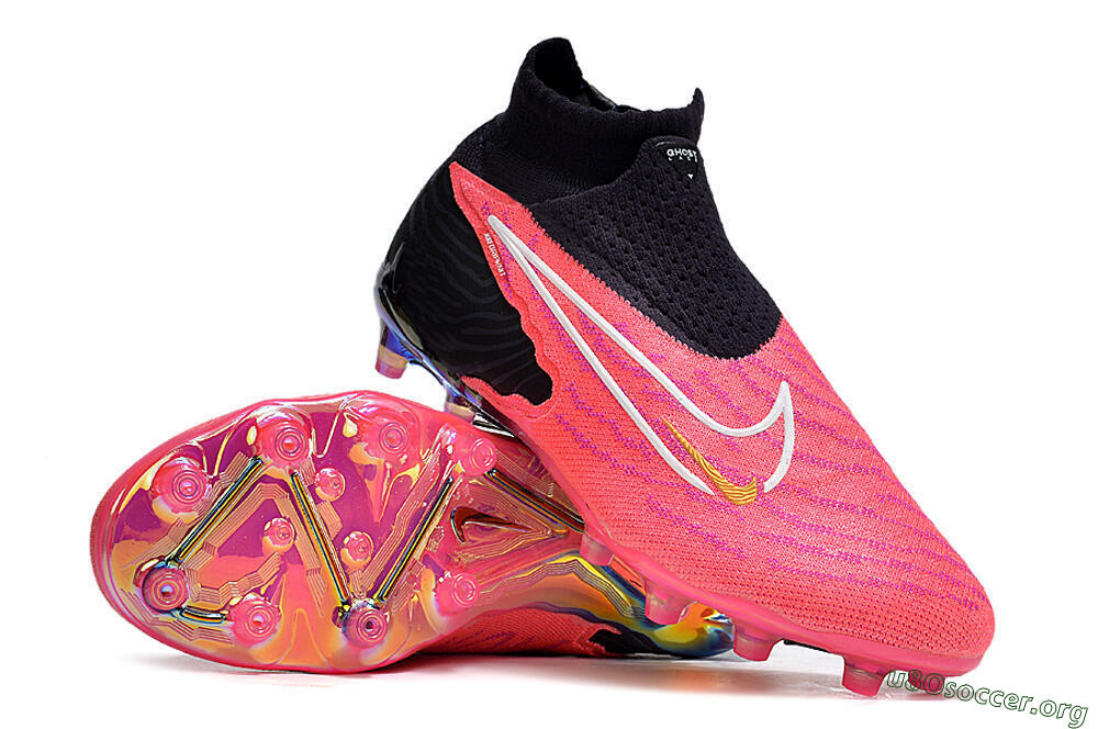 Nike Phantom GX Elite DF AG Football Boots - Pink/White/Black 0