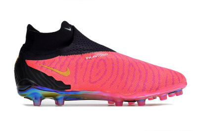 Nike Phantom GX Elite DF AG Football Boots - Pink/White/Black