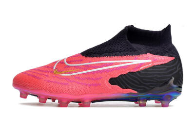 Nike Phantom GX Elite DF AG Football Boots - Pink/White/Black