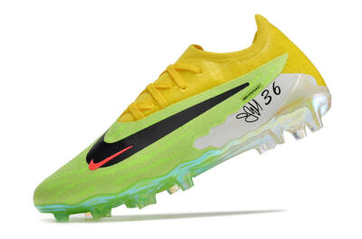 Nike Phantom GX Elite FG Football Boots - Green/Black/Yellow