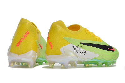 Nike Phantom GX Elite FG Football Boots - Green/Black/Yellow