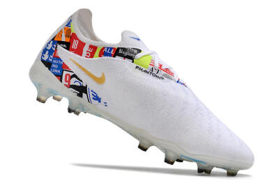 Harry Kane X Nike Phantom GX Elite FG Football Boots - White/Rainbow