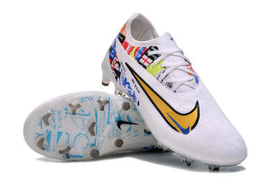 Harry Kane X Nike Phantom GX Elite FG Football Boots - White/Rainbow