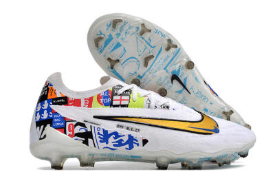 Harry Kane X Nike Phantom GX Elite FG Football Boots - White/Rainbow