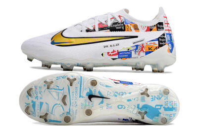 Harry Kane X Nike Phantom GX Elite FG Football Boots - White/Rainbow