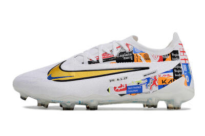 Harry Kane X Nike Phantom GX Elite FG Football Boots - White/Rainbow