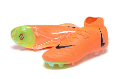 Nike Phantom Luna Elite FG Football Boots - Orange/Black/Green