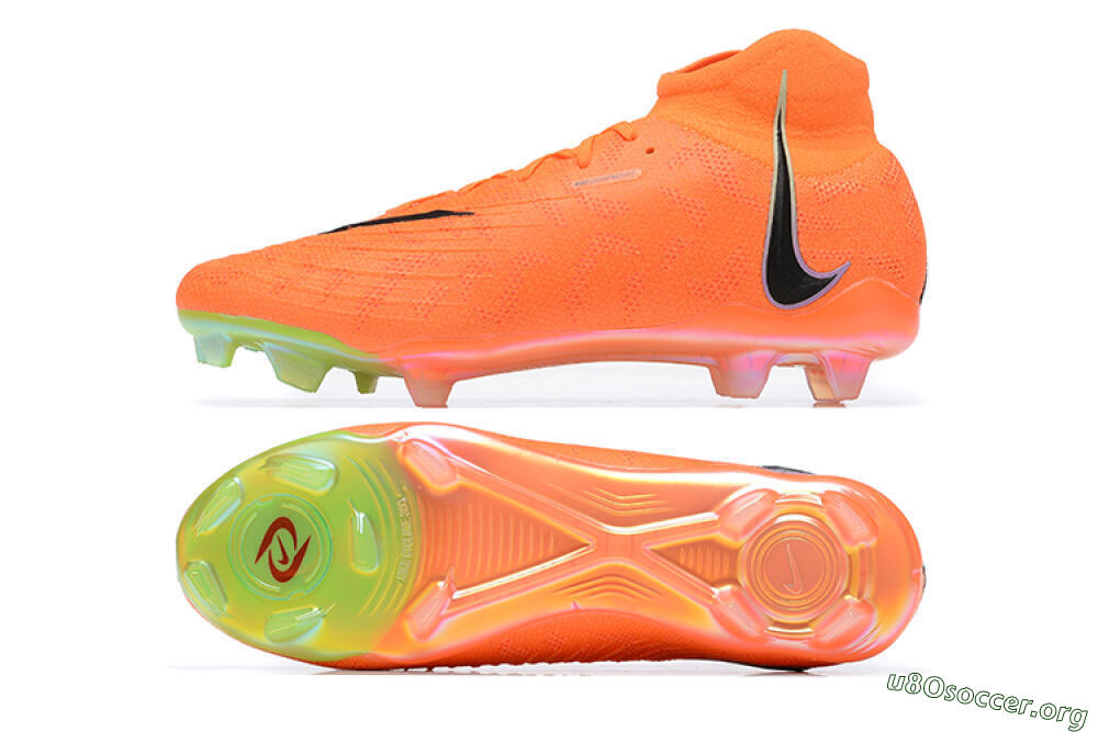 Nike Phantom Luna Elite FG Football Boots - Orange/Black/Green 1