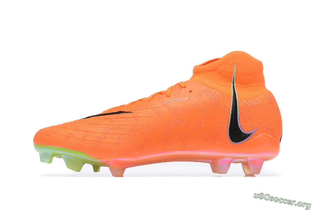 Nike Phantom Luna Elite FG Football Boots - Orange/Black/Green 3