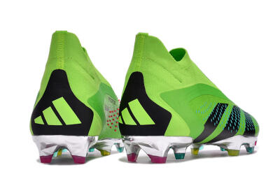 Adidas Predator Accuracy+ FG Football Boots - Green/Blue/Black