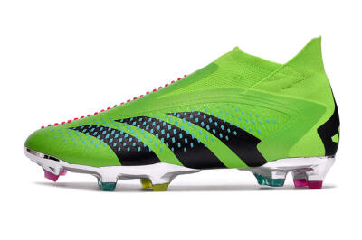 Adidas Predator Accuracy+ FG Football Boots - Green/Blue/Black