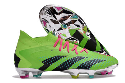 Adidas Predator Accuracy.1 FG Football Boots - Green/Blue/Black