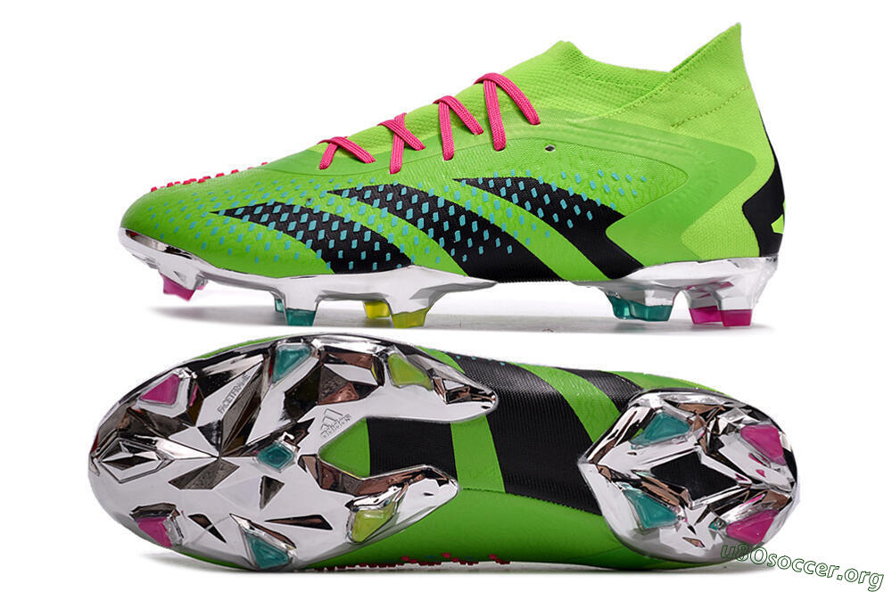 Adidas Predator Accuracy.1 FG Football Boots - Green/Blue/Black 1
