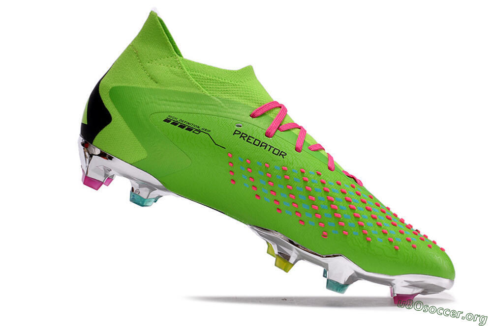 Adidas Predator Accuracy.1 FG Football Boots - Green/Blue/Black 4