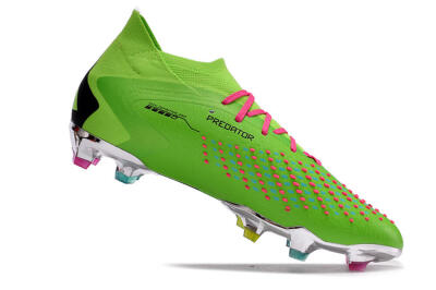 Adidas Predator Accuracy.1 FG Football Boots - Green/Blue/Black