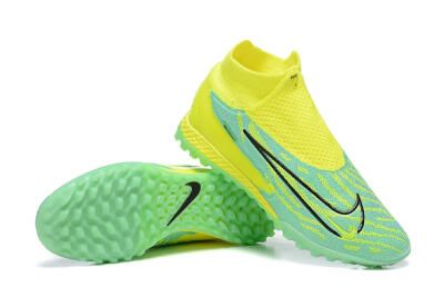 Nike Phantom GX Elite DF TF Football Shoes - Blue/Black/Yellow