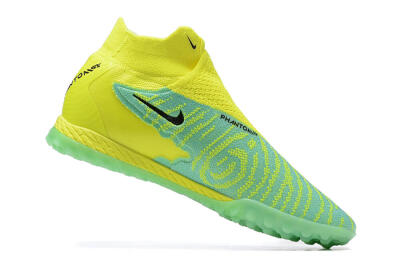 Nike Phantom GX Elite DF TF Football Shoes - Blue/Black/Yellow