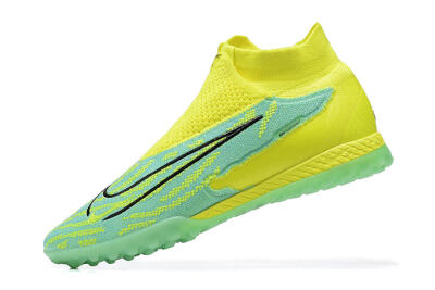 Nike Phantom GX Elite DF TF Football Shoes - Blue/Black/Yellow