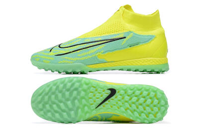 Nike Phantom GX Elite DF TF Football Shoes - Blue/Black/Yellow