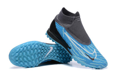 Nike Phantom GX Elite DF TF Football Shoes - Blue/White/Black