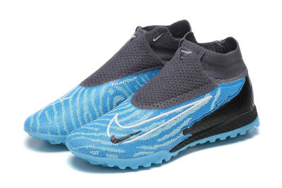 Nike Phantom GX Elite DF TF Football Shoes - Blue/White/Black