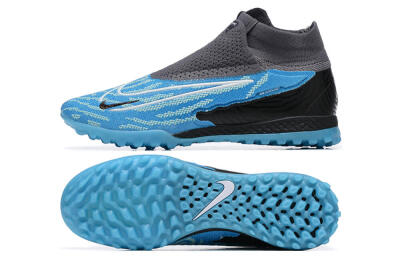 Nike Phantom GX Elite DF TF Football Shoes - Blue/White/Black