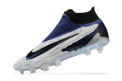 Nike Phantom GX Elite DF FG Football Boots - White/Black/Blue