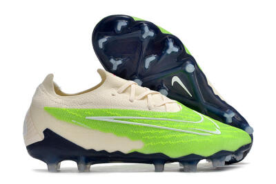 Nike Phantom GX Elite FG Football Boots - Green/White/Beige