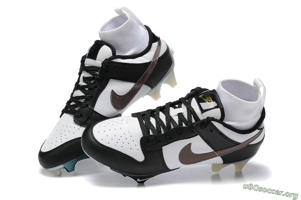Nike Mercurial Vapor Ede Dunk Panda FG Football Boots - White/Black/Brown 5
