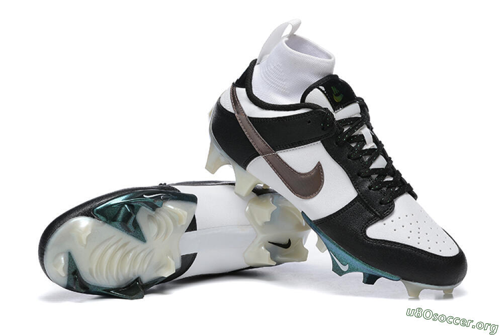Nike Mercurial Vapor Ede Dunk Panda FG Football Boots - White/Black/Brown 4
