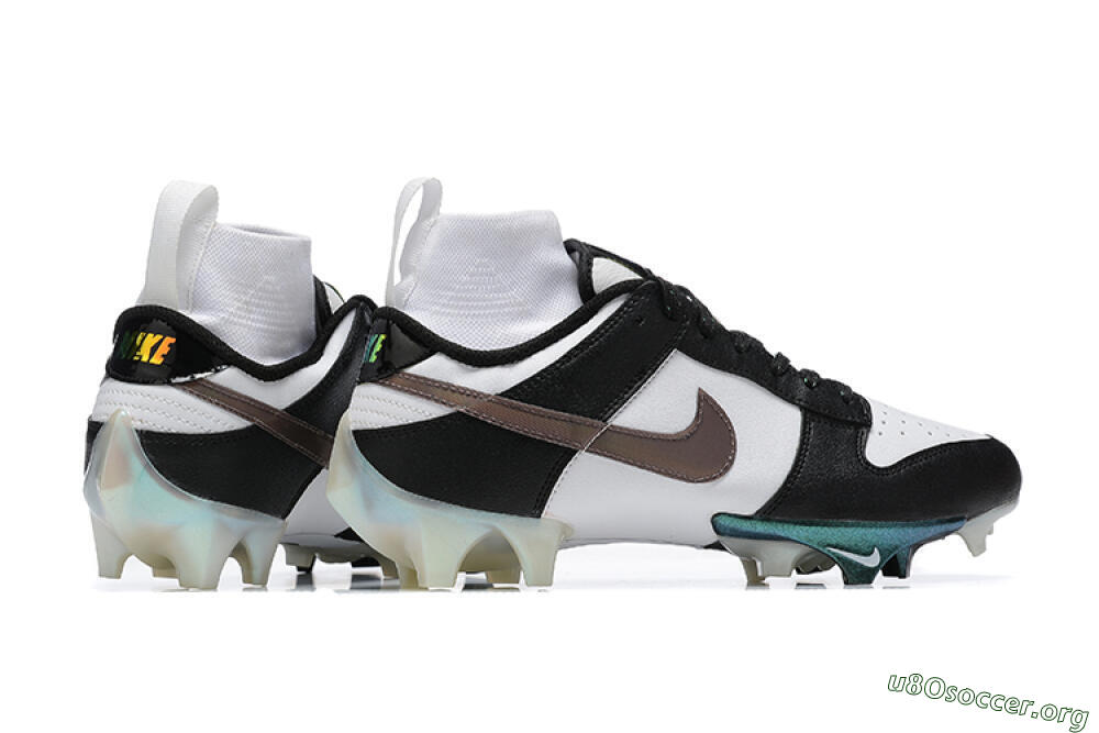 Nike Mercurial Vapor Ede Dunk Panda FG Football Boots - White/Black/Brown 8