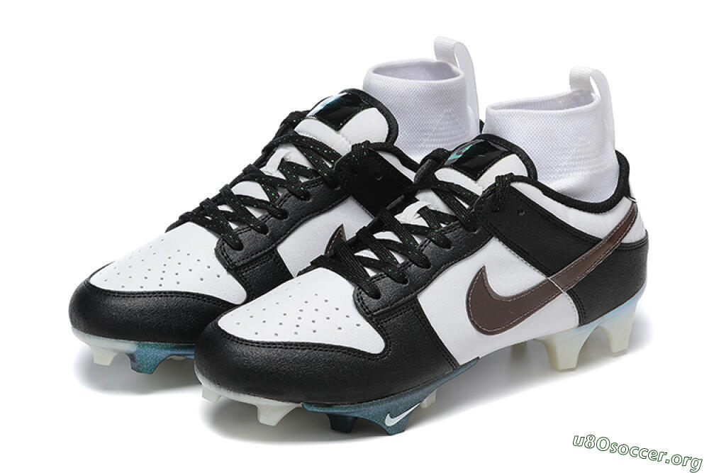 Nike Mercurial Vapor Ede Dunk Panda FG Football Boots - White/Black/Brown 9
