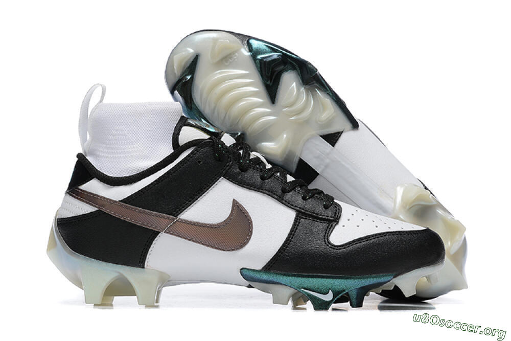Nike Mercurial Vapor Ede Dunk Panda FG Football Boots - White/Black/Brown 2