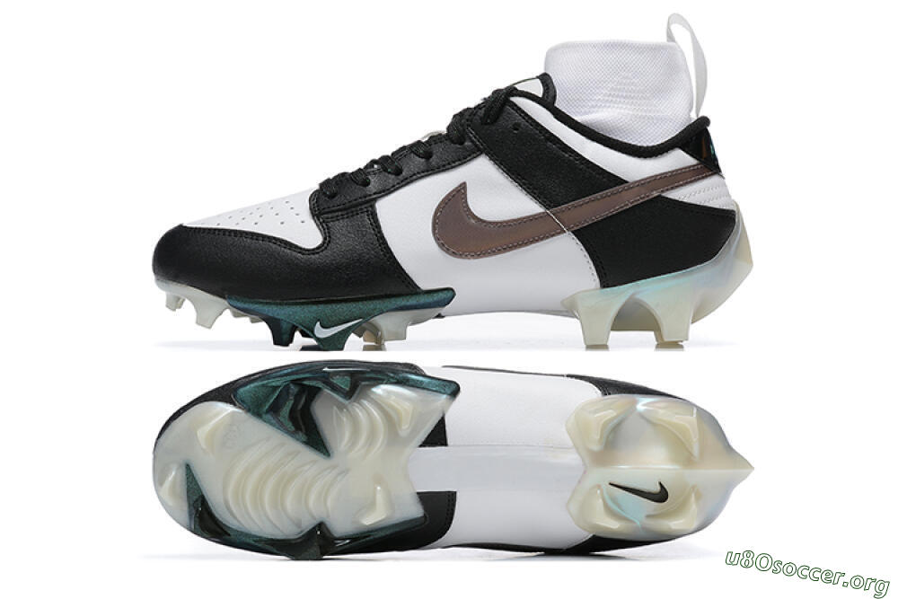 Nike Mercurial Vapor Ede Dunk Panda FG Football Boots - White/Black/Brown 1