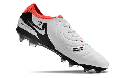 Nike Tiempo Legend 10 Elite FG Football Boots - White/Black/Red