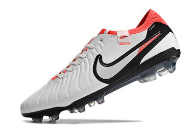 Nike Tiempo Legend 10 Elite FG Football Boots - White/Black/Red