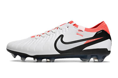 Nike Tiempo Legend 10 Elite FG Football Boots - White/Black/Red
