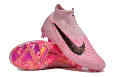 Nike Phantom GX Elite FG Football Boots - Pink/Black/Gold
