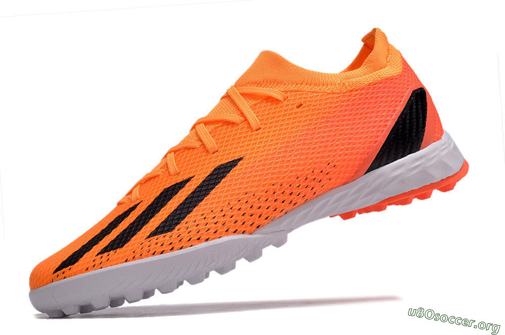 Adidas X Speedportal.3 TF Football Shoes - Orange/Black/White 4