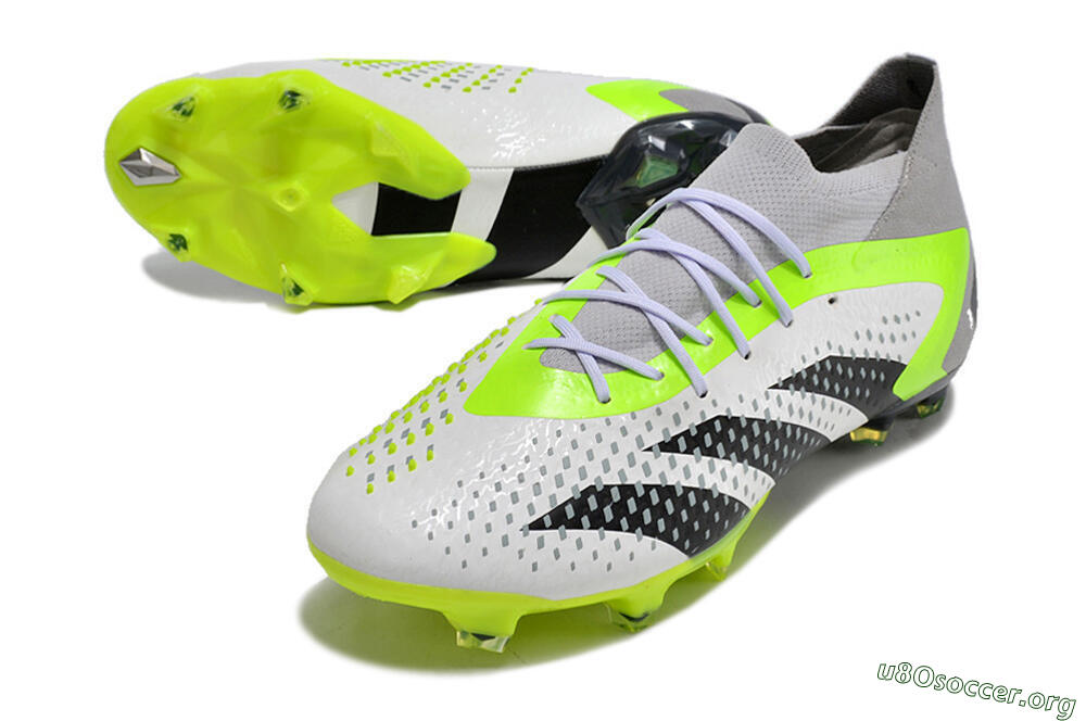 Adidas Predator Accuracy.1 FG Football Boots - White/Black/Green/Grey 0