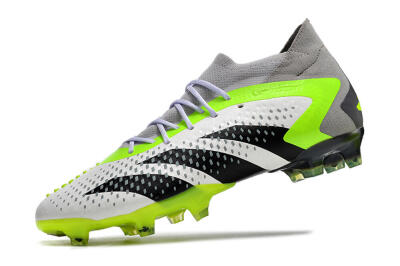 Adidas Predator Accuracy.1 FG Football Boots - White/Black/Green/Grey