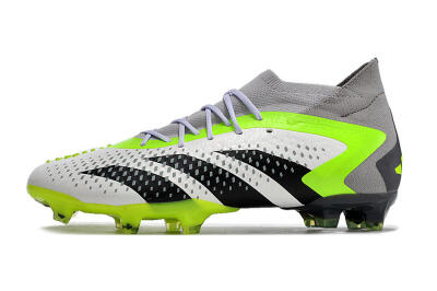 Adidas Predator Accuracy.1 FG Football Boots - White/Black/Green/Grey