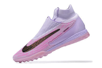Nike Phantom GX Elite DF TF Football Shoes - Purple/Pink/Black