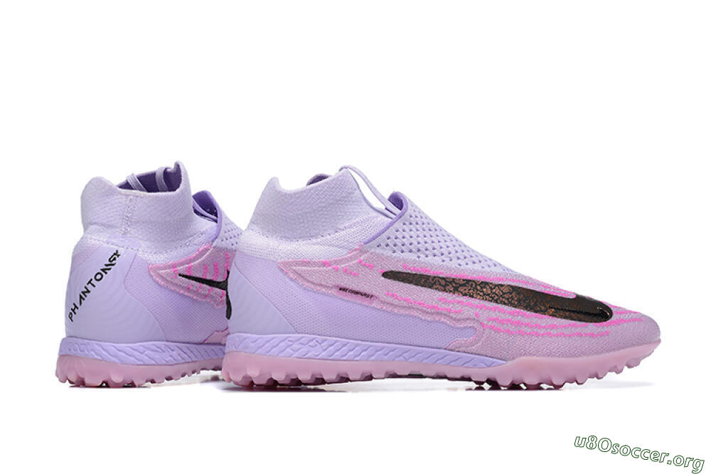 Nike Phantom GX Elite DF TF Football Shoes - Purple/Pink/Black 8