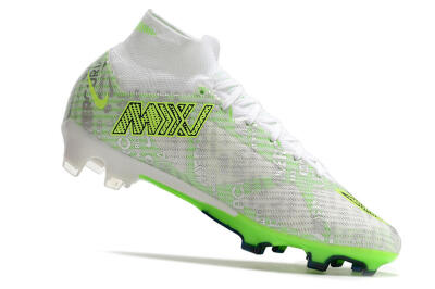 Nike Air Zoom Mercurial Superfly 9 Elite FG Football Boots - White/Green