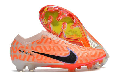 Nike Air Zoom Mercurial Vapor 15 Elite FG Football Boots - Orange/Black/Purple
