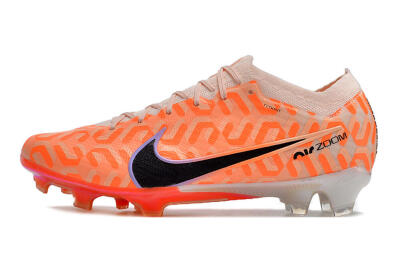 Nike Air Zoom Mercurial Vapor 15 Elite FG Football Boots - Orange/Black/Purple