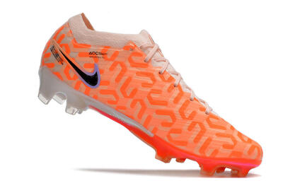 Nike Air Zoom Mercurial Vapor 15 Elite FG Football Boots - Orange/Black/Purple
