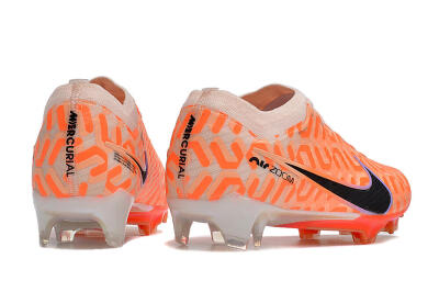 Nike Air Zoom Mercurial Vapor 15 Elite FG Football Boots - Orange/Black/Purple